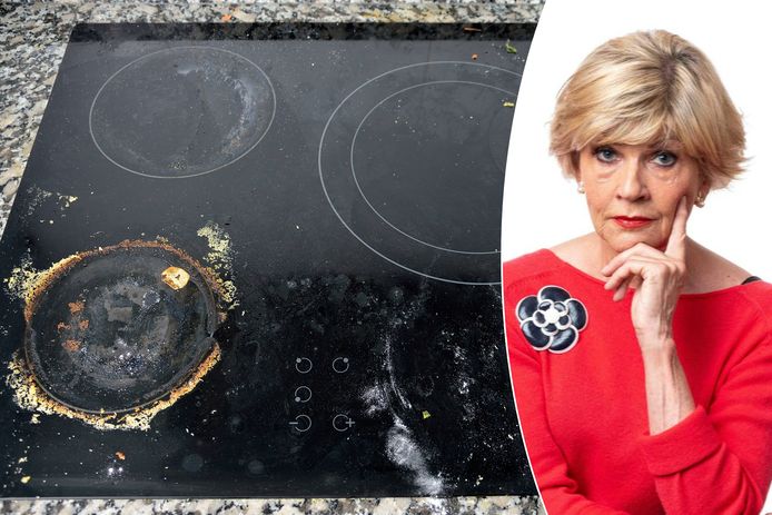 Schoonmaakexpert Marja Middeldorp verklapt hoe je een smerige kookplaat in no-time weer laat stralen.