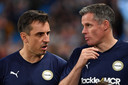 Gary Neville en Jamie Carragher.