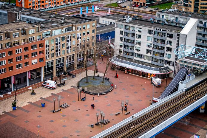 Het Stadsplein in Capelle aan den IJssel.