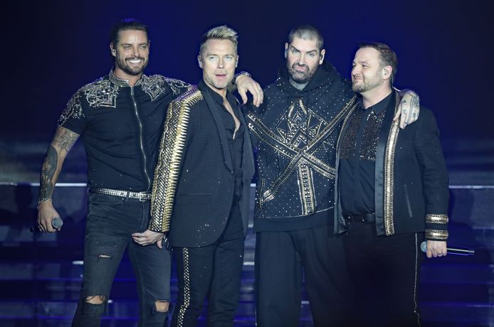 Boyzone in 2019: Keith, Ronan, Shane and Mikey.
