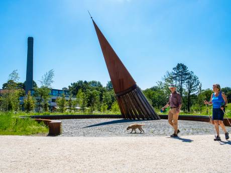 Hier kwamen geen huizen, maar een park. En dat komt nu volop tot leven. ‘Met één woord: geweldig’