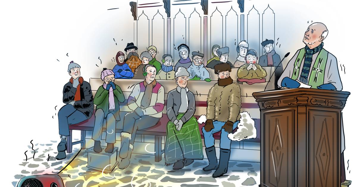 Kerken vrezen hoge gasrekening: 'Dikke jas en sjaal om, die kant gaan we wel op' - BN DeStem