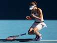 Les larmes d’Alizé Cornet, qualifiée pour son premier quart de finale de Grand Chelem 