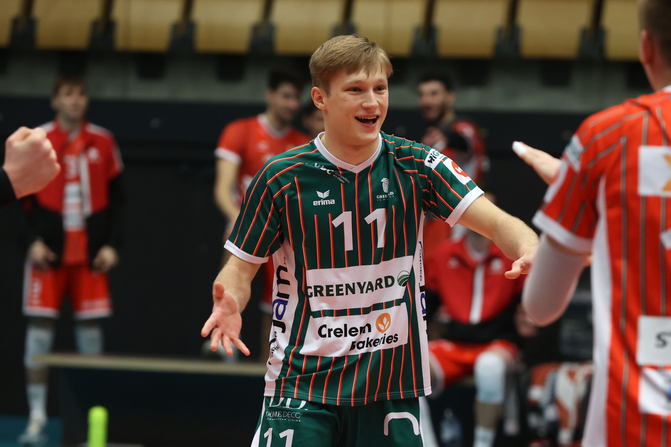 Star of the game Martin Perin staat er weer bij Maaseik “Ik speel