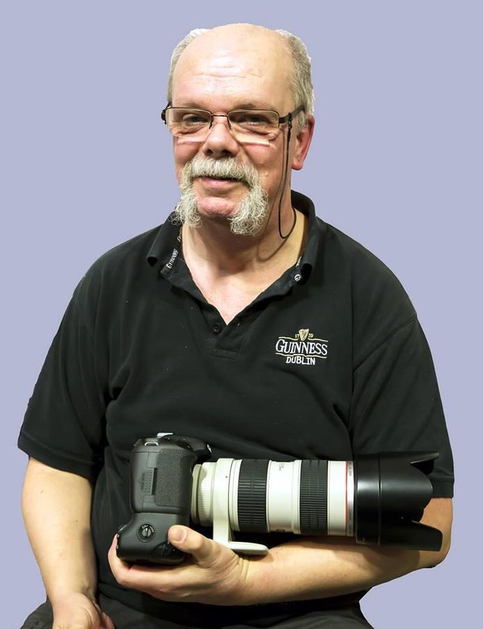 Muziekfotograaf Patrick Demey (60).
