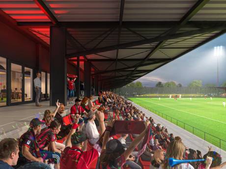 Eerste divisie kunstgras in het nieuwe stadion van Helmond Sport: ‘Wie betaalt, bepaalt’ 