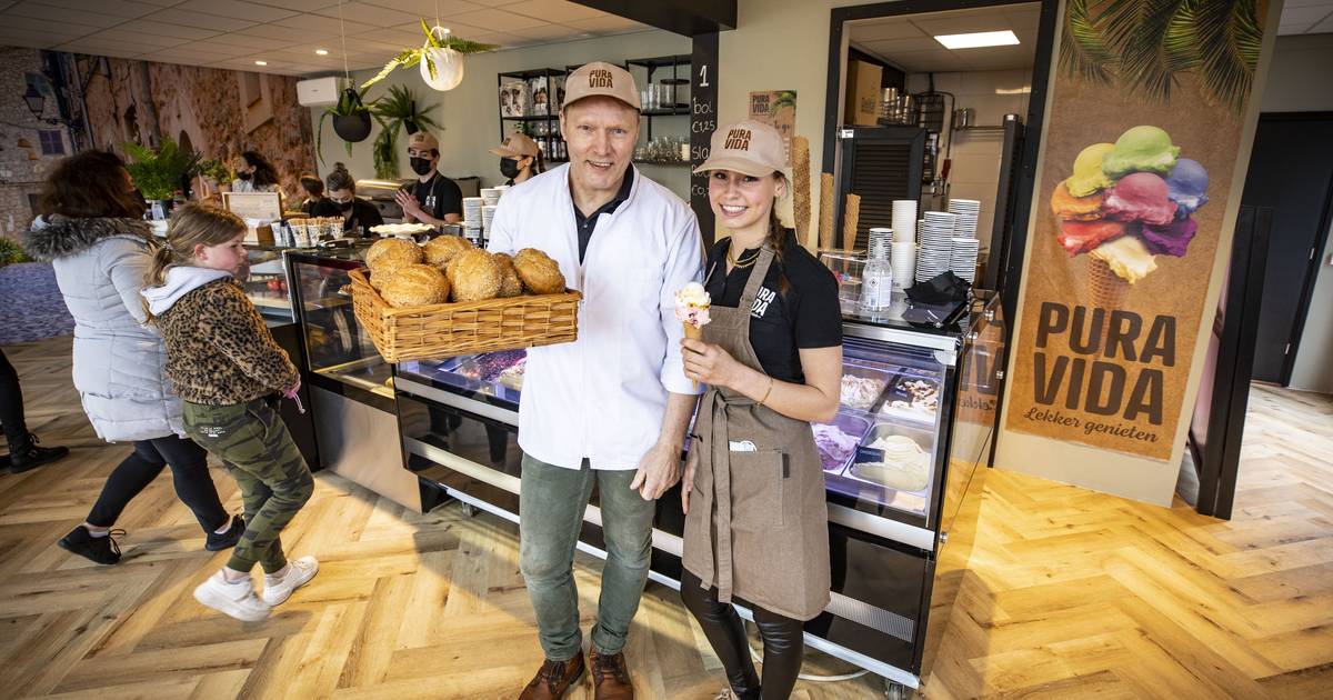 IJssalon en lunchroom Pura Vida in Vasse gaat dicht, bakker Erik is al druk genoeg met De Kleibakker