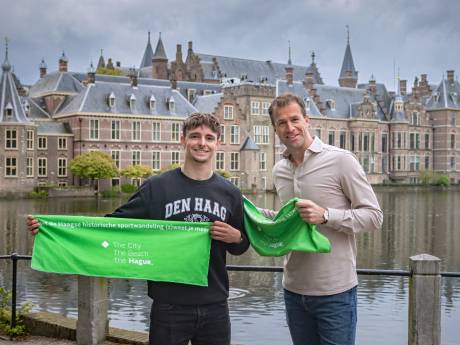 Wereldkampioen freerunnen trapt historische sportwandeling af in Den Haag: ‘Doe de Goldband!’