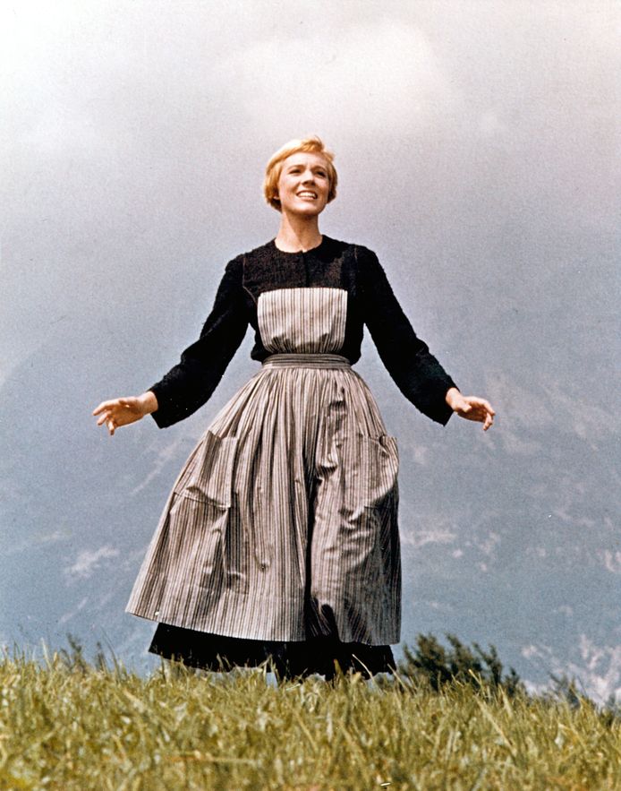 Julie Andrews in The Sound of Music (1964).