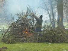 In Berg en Dal is het voortaan verboden om snoeihout te verbranden, laten ophalen kost 37,50 euro