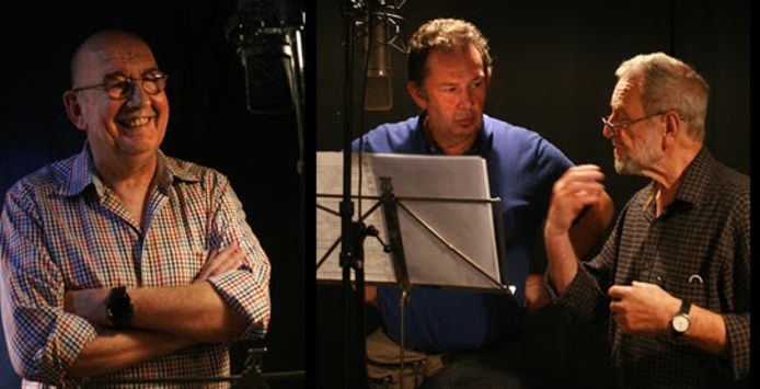 Luc D'Haese (links), Filip Van de Winkel (midden) en Jan Kieckens (rechts).