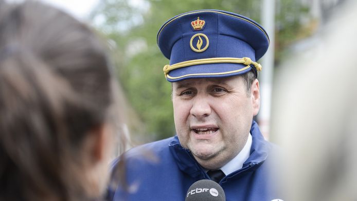 Le commissaire Christian De Coninck, porte-parole de la police de Bruxelles-Ixelles.