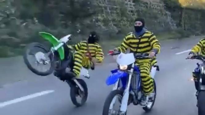 Klopjacht op Franse ‘Daltons’ in streepjespakken