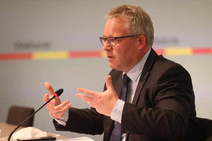 Philippe Henry, ministre régional de l'Énergie.