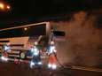 Bus met 38 Belgische tieners vat vuur in Zwitserland