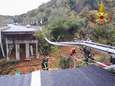 Snelwegbrug ingestort bij noodweer in noorden van Italië