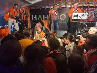 Leeuwin Kika gehuldigd door 1.500 man in haar eigen Boxmeer