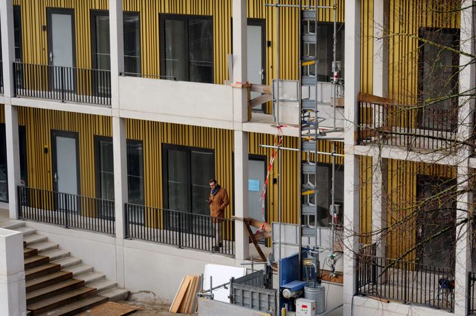 Veel woningen van project Margaretha in Dordrecht staan nog te koop.