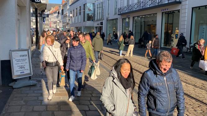 Goed druk in Gent tijdens laatste soldenweekend: “Hopelijk is alles weg tegen woensdag”