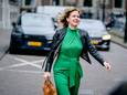 Demissionair minister Cora van Nieuwenhuizen (VVD, Infrastructuur) in Den Haag.