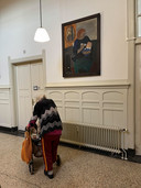 93jarige Emmy leeft tussen haar kunst ‘Het mooie aan oud worden, is