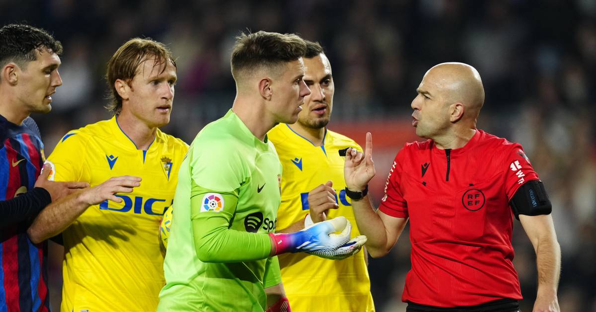 Cadice vuole chiudere il campionato spagnolo dopo un errore arbitrale: “gravi danni” |  calcio straniero