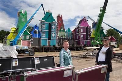 Zaanse huisjes of een oorlogsschip: Vooral het podium van Dreamfields blijft hangen