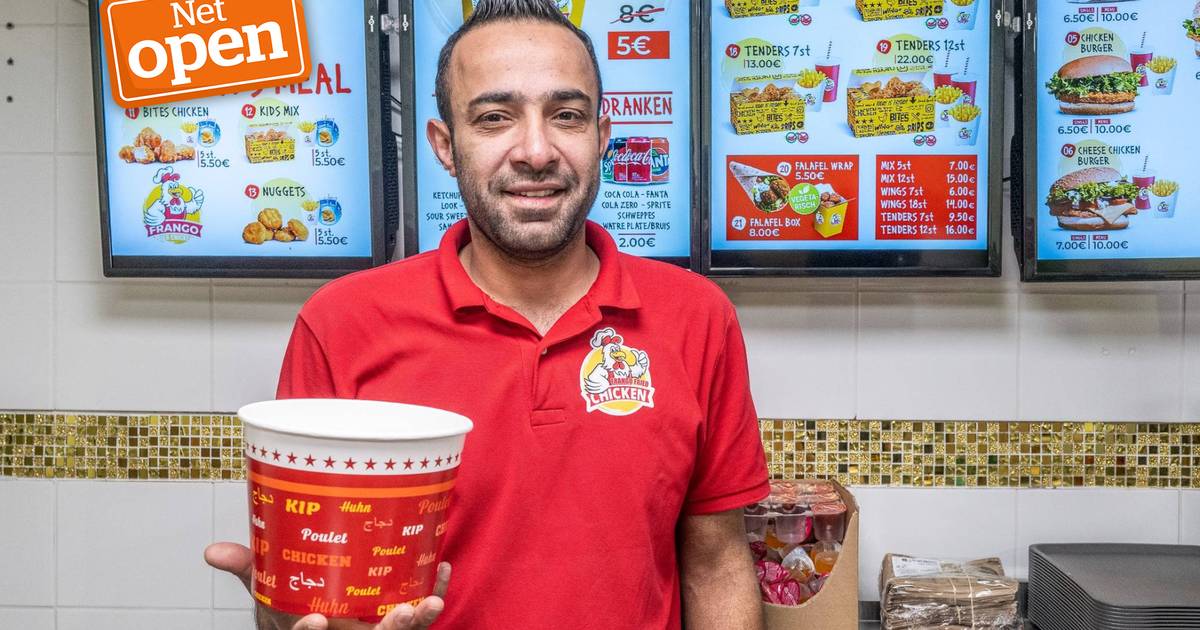 Abdallah (36) opent ‘Frango Fried Chicken’ in de Molendries: “Krokante ...