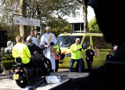 Motorzegening in Milheeze 2e Paasdag