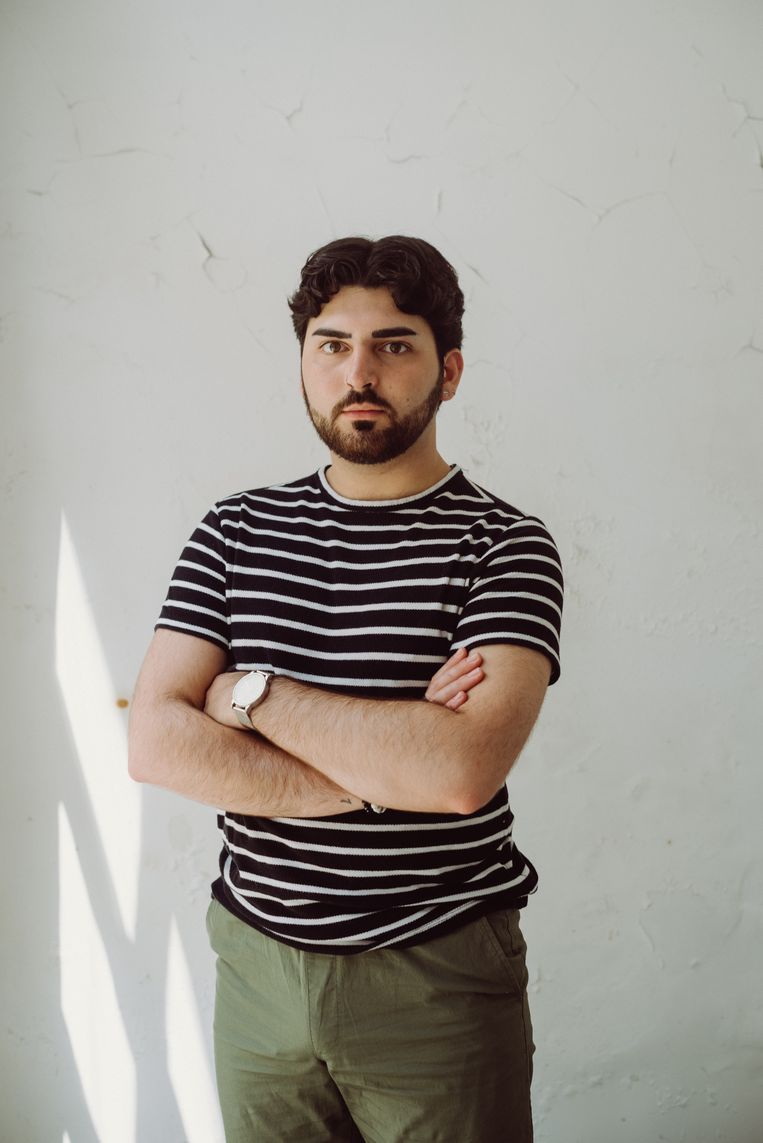 Andrèa: ‘Wanneer ik iets van de vrouwenafdeling draag doe ik dat niet als statement, maar omdat ik me er goed in voel.’ Beeld Wouter Maeckelberghe