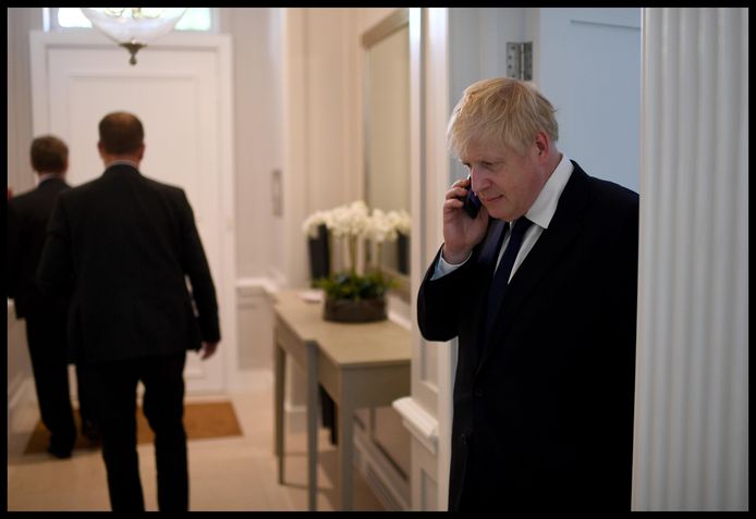 Boris Johnson wil 110 miljoen euro uitgeven aan advertenties over zijn brexitplan.