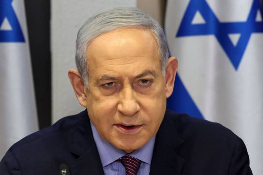 以色列总理本雅明内塔尼亚胡。 