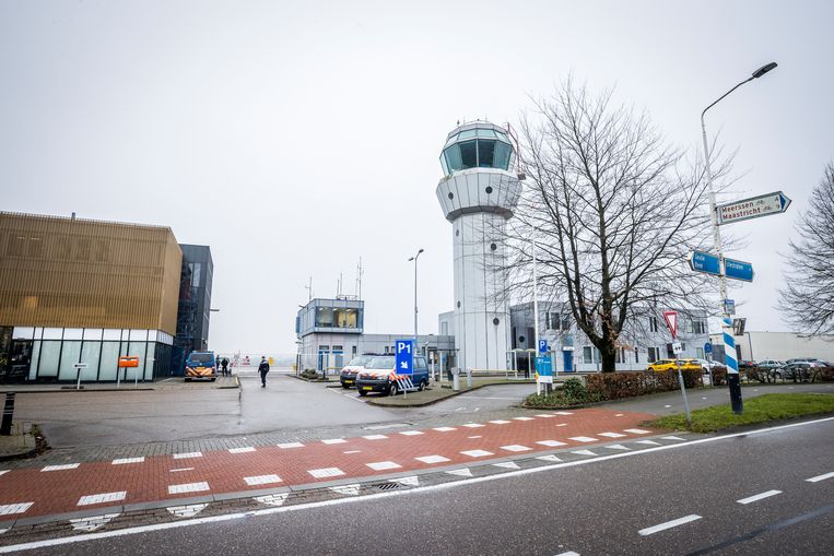 Maastricht Aachen Airport heeft zijn hoop gevestigd op de Schiphol Groep. Beeld ANP