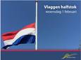 Uit respect voor de slachtoffers van de Watersnoodramp in 1953 verzoekt de gemeente Tholen zijn inwoners om de vlag halfstok te hangen op 1 februari.