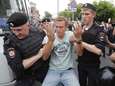 Russische oppositieleider gearresteerd tijdens steunbetuiging voor vrijgelaten journalist