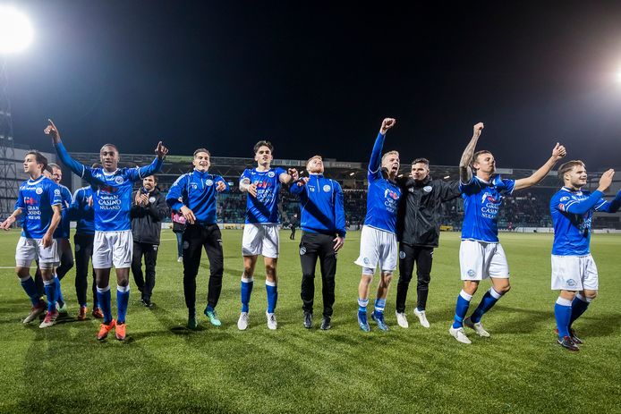 De spelers van FC Den Bosch
