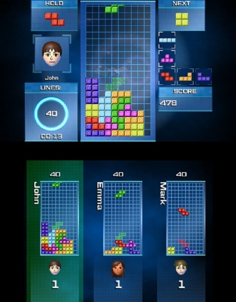 Steen favoriete fabriek Tetris Ultimate' vindt het blokkenspel niet opnieuw uit | De Morgen