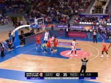 Basketballers bieden Georgië goed tegenstand, maar verliezen wel in WK-kwalificatie
