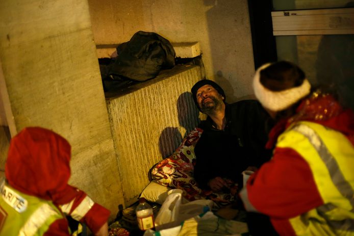 De burgemeester van Verviers, Muriel Targnion, heeft de lokale politie de opdracht gegeven om daklozen desnoods te arresteren als ze niet naar de nachtopvang willen in de huidige vrieskou. Archieffoto.