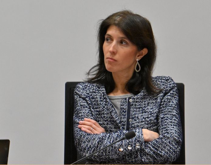 Alexia Bertrand, secrétaire d'État au Budget (Open VLD).
