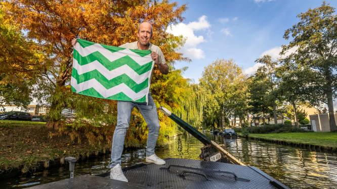 Paul Sosef (45) neemt Westlandse vlag overal mee naar toe: ‘Waar ik ook naartoe ga’