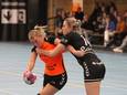 De handbalsters van Voorwaarts - hier op archiefbeeld - sloten het seizoen af met een zege op ZAP.