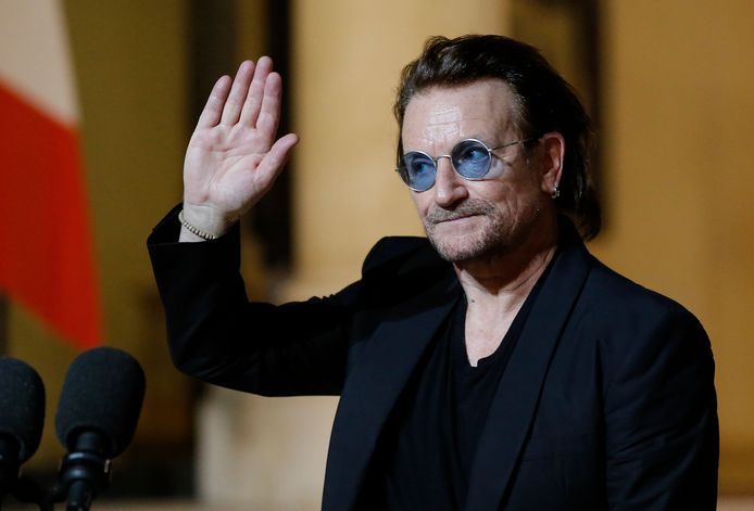 U2-frontman Bono schaamt zich over de naam van z'n band en z'n eigen stem | Celebrities | hln.be