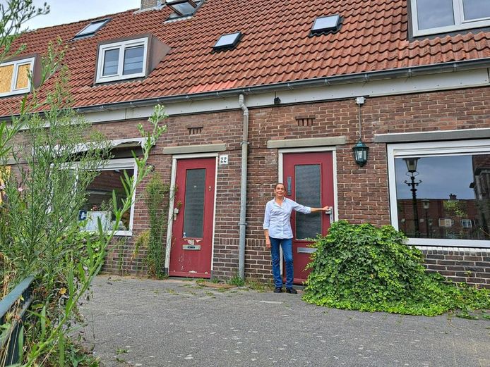 Silvina, bewoner van de Schaapherderstraat en omg. Foto indebuurt