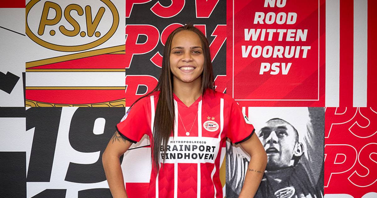Leticia eerste Braziliaanse voetbalster van PSV Vrouwenvoetbal