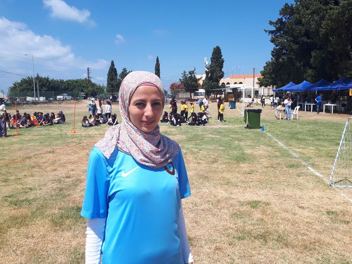 Bassima al Rida (30) uit Libanon.