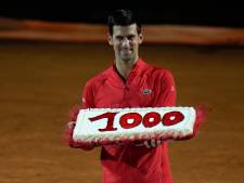 Novak Djokovic boekt duizendste zege en staat in finale in Rome tegenover Stefanos Tsitsipas