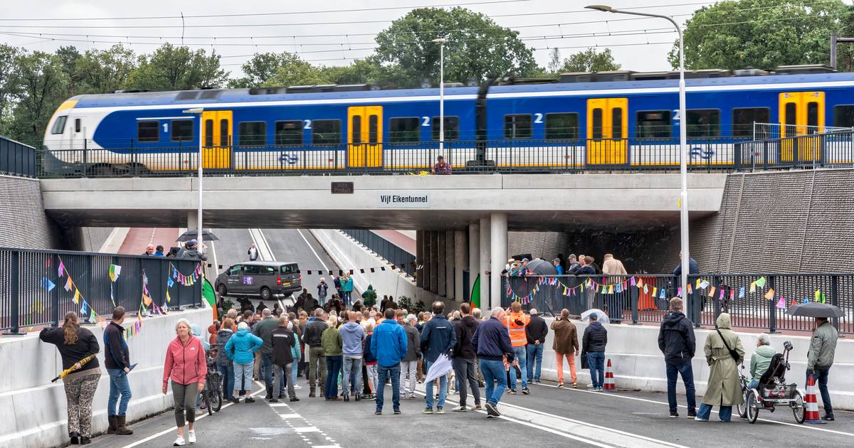 Vijf Eikentunnel in Rijen: geen originele naam, maar hij is wel klaar ...