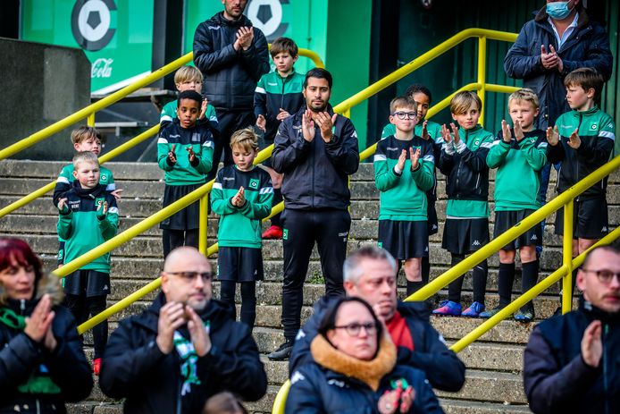 eerbetoon cercle Brugge supporters aan overleden Miguel Van Damme
