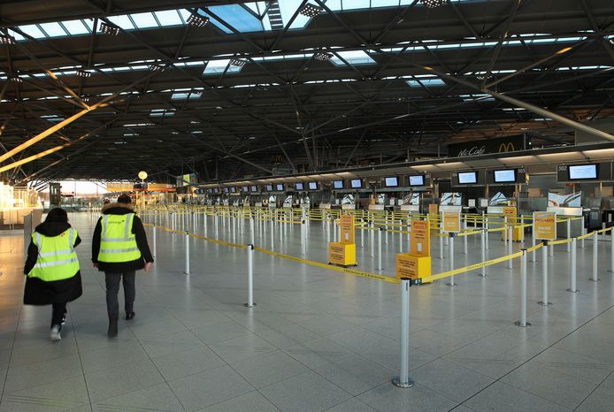 Illustration de l'aéroport de Cologne, le lundi 27 février.
